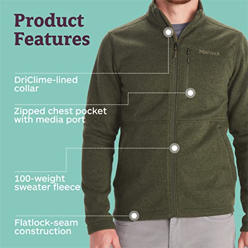 MARMOT Men's Drop Line Jacket 2.0, Nori, Large4