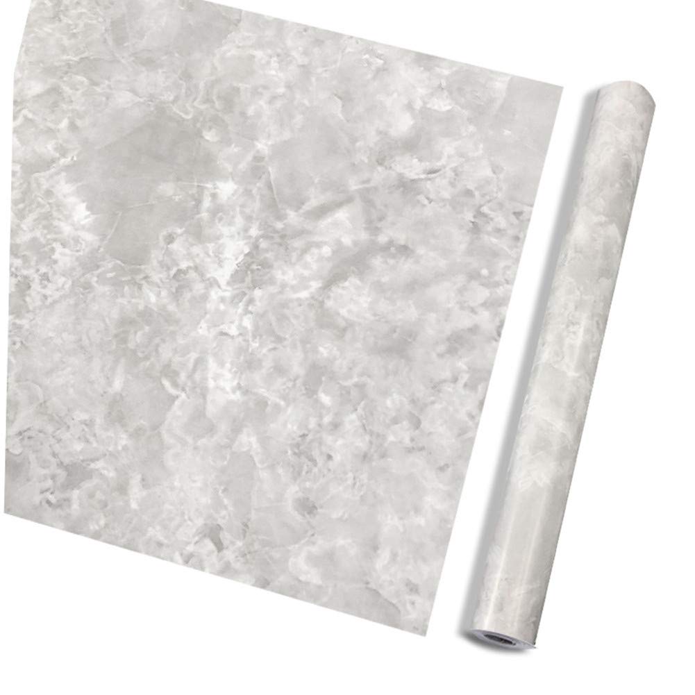 Papier peint en marbre FEIFAN rouleau adhésif PVC étanche 45cm x 10m