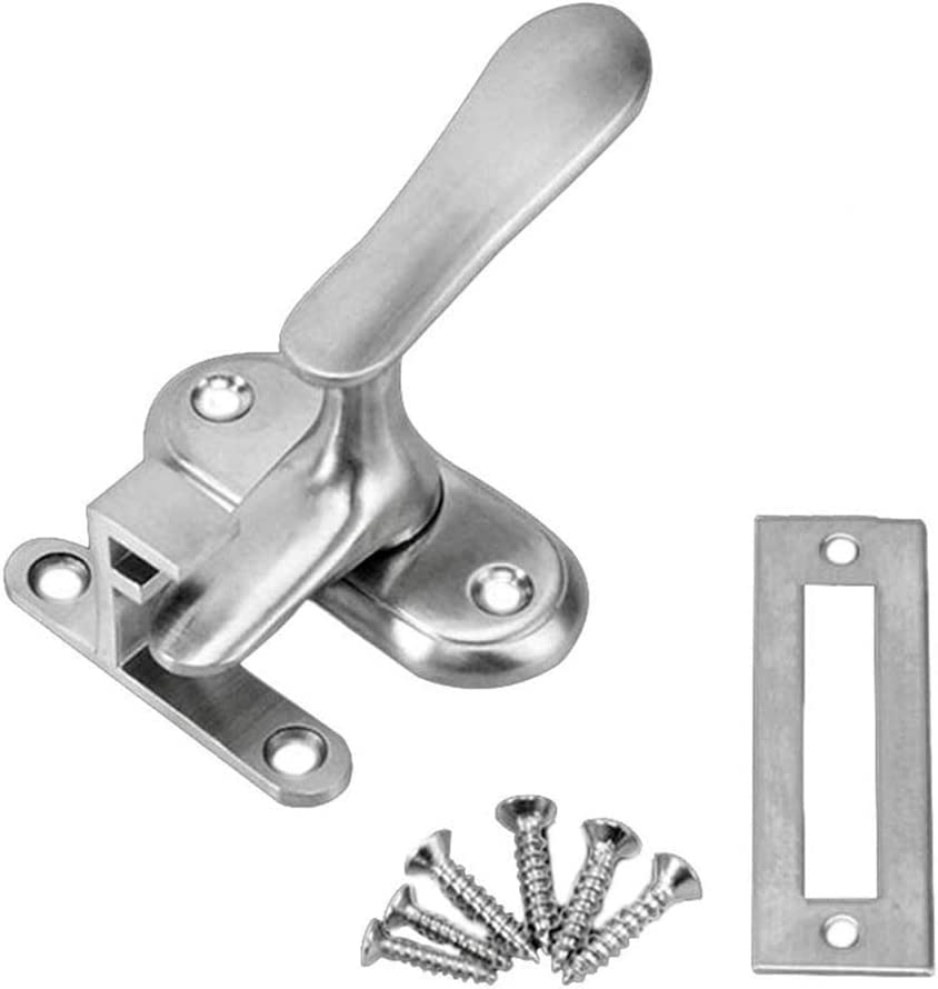 Loquet de porte antivol épais en acier inoxydable durable pour entrée
