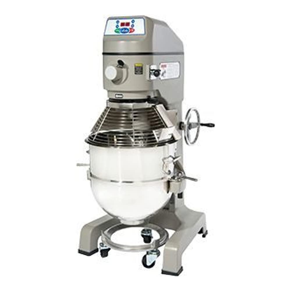 60-Quart Floor Planetary Mixer by Globe – 60.0 quarts, Stainless Steel, Gray, Model SP60