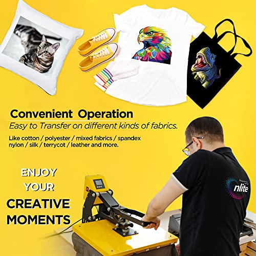 Enlite Dtf Ink 250Ml Combo Pack, Premium Pigment Ink For Pet Film Heat Transfer Printing, Refill For Dtf Printer With Epson Printhead Dx5 Dx7 5113 Xp600 I3200 4720 Tx800, 2W+1B+1C+1M+1Y #TOP4