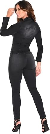 LOWLA Enterizo de mezclilla para mujer | Enterizos Colombianos De Mujer :  Ropa, Zapatos y Joyería - Amazon.com