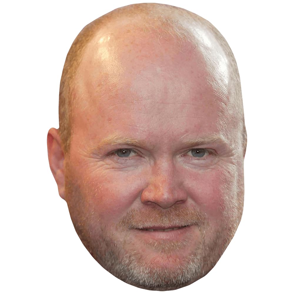 Steve McFadden (Stubble) Celebrity Mask, Flat Card Face, Fancy Dress Mask