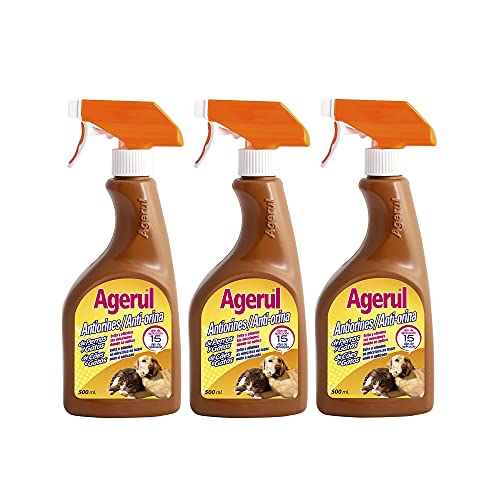 Agerul Pack Repelente de Perros y Gatos. Antiorines Pack 3