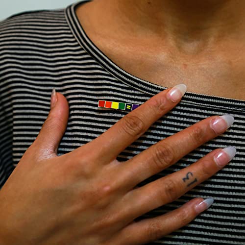 Rainbow Enamel Lapel Pin3