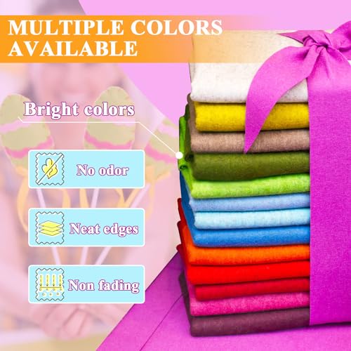 Premium White Felt Fabric 36" x 36" - 1.6mm Thick Soft and Durable Craft Material for DIY Projects, Sewing, and Home Decor 5 Premium White Felt Fabric 36" x 36" - 1.6mm Thick Soft and Durable Craft Material for DIY Projects, Sewing, and Home Decor - Image 4