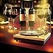 Tocadiscos, VIFLYKOO Tocadiscos Bluetooth para Discos de Vinilo con 33/45/78 RPM Altavoces...