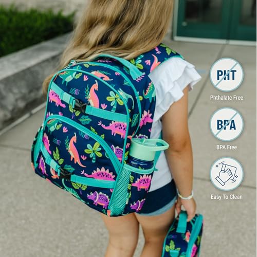 Image of Wildkin 15 inch Kids Backpack for School & Travel - Durable, Padded, Multiple Pockets, Boys & Girls Ages 5-10