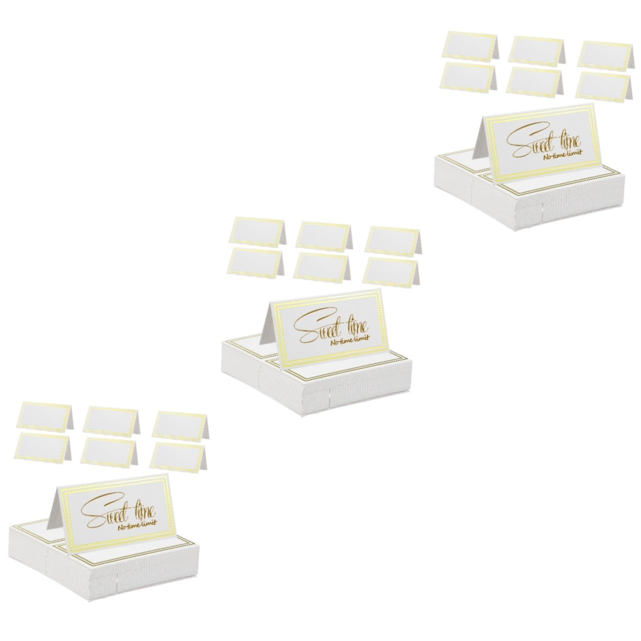 180stücke Tischkarten Mit Bronzing-design Elegante Namenskarten Für Hochzeiten Bankette Und Dinner Hochwertige Platzkarten Für Stilvolle Tischdekoration