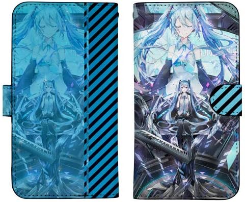 Cospa Hatsune Miku Hatsune Miku Circulator Notebook Type Smartphone Case 138 iPhone 6/7/8 Size Approx. 5.6 x 3.1 inches (142 x 80 mm)