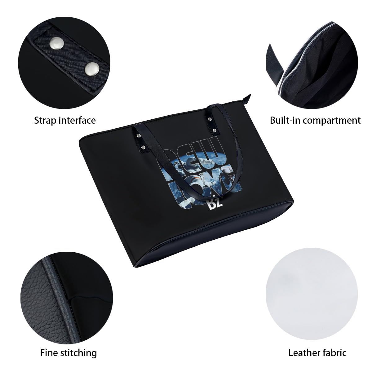 Amazon.co.jp: B'z ロックバンド ショルダーバッグ A4 大容量 PUレザー