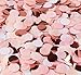 Produktbild ABSOFINE 100g Konfetti Roségold mehrfarbig, Konfetti deko 2,5cm Rund 8000 Stück Seidenpapier Konfetti Papier, Konfetti Hochzeit für Hochzeit, Geburtstag, Taufe, Valentinstag