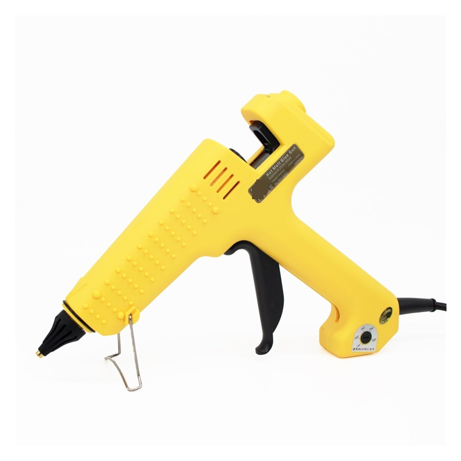 Pistola for colla a caldo, pistola a caldo for colla a e rapida con temperatura regolabile da 250 W, stick di colla da 11 mm Strumenti di riparazione for pistola a e industriale Creazione senza sforzo