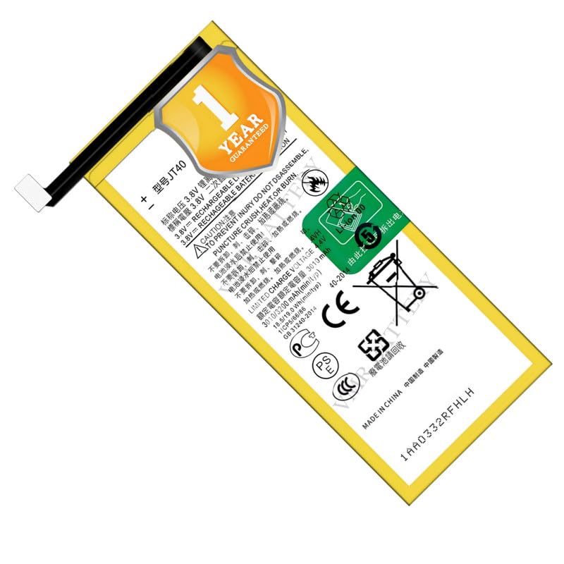 Image of Original JT40 Battery Compatible for Motorola Moto G6 Plus (XT1926, XT1926-1, XT1926-2, XT1926-3, XT1926-5, XT1926-6, XT1926-8, XT1926-9) - (3200mAh) - 1 Year Warranty K7