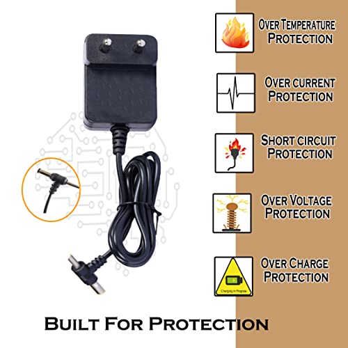 Image of D25 12 Volt 1Amp Power Adapter For D-Link Dls-2750U Wifi Modem Router, Black