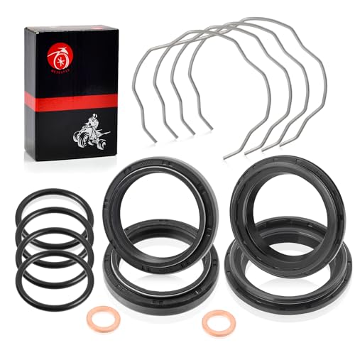 Image of Fork Dust Oil Seals Kit 41x53x8 /10.5mm For Kawasaki Ninja 650 ER650 EN650 EX650 KLR650 EJ800