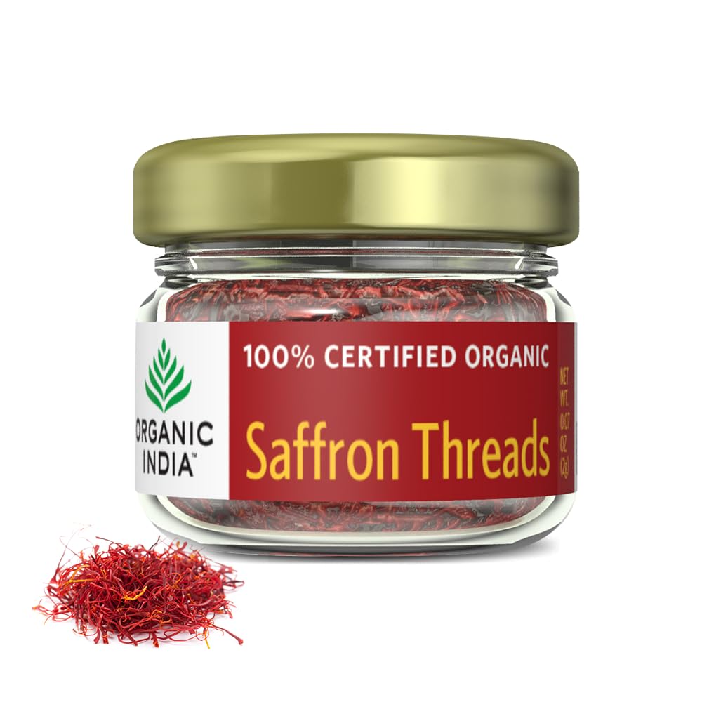 Organic India Saffron Threads, 2 g