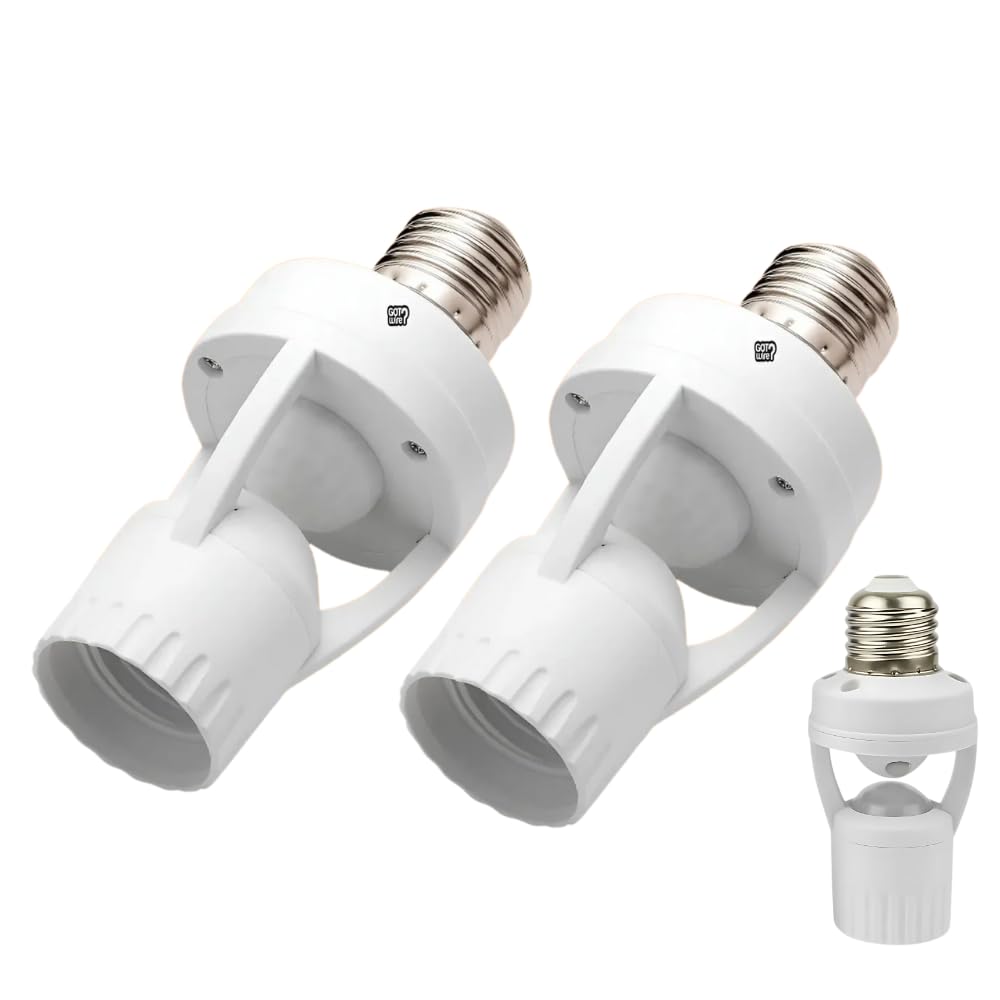 KIT 2 Sensores Inteligente de Movimento para Lâmpada Iluminação Automática – Para