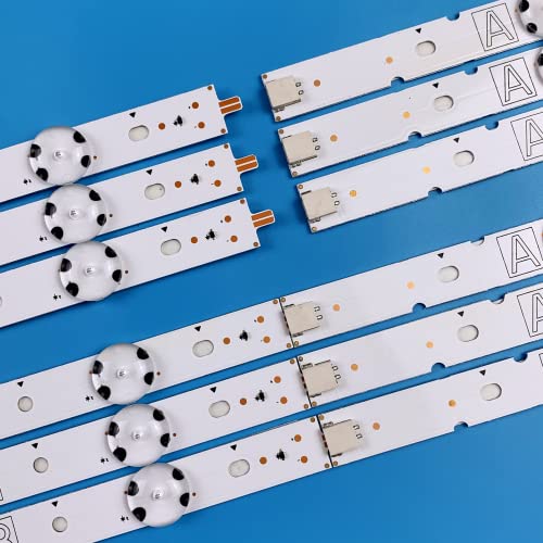 12 piezas tiras LED para televisor 70 pulgadas miniatura 3