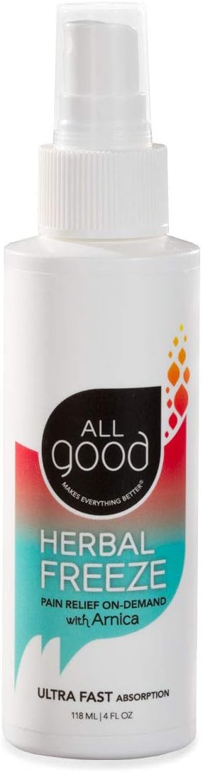 ALL GOOD Relief Herbal Cool Fast Pain, 4 FZ