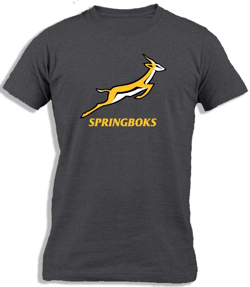 Ay Cabron™ South African Springboks Team Support Fan | Rugby Springboks Team South Africa Cotton T-Shirt For Men