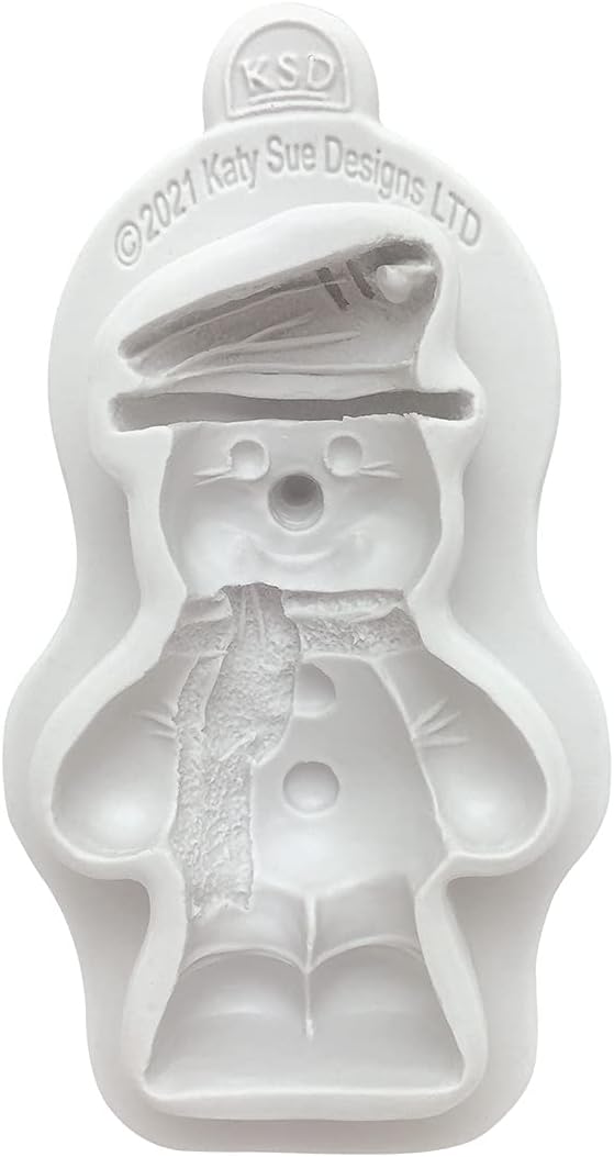 Molde de silicona Katy Sue para decoración de pasteles navideños miniatura 4