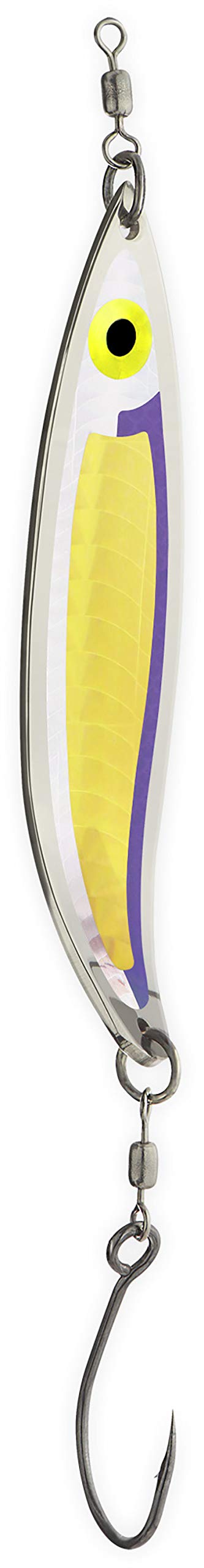 Peetz Herring Spoon Lure - 'CJ Special' 5-Inch | Handcrafted, Premium Quality | 61g/2.2oz Nickle-Plated Brass | High Performance Fishing Tackle