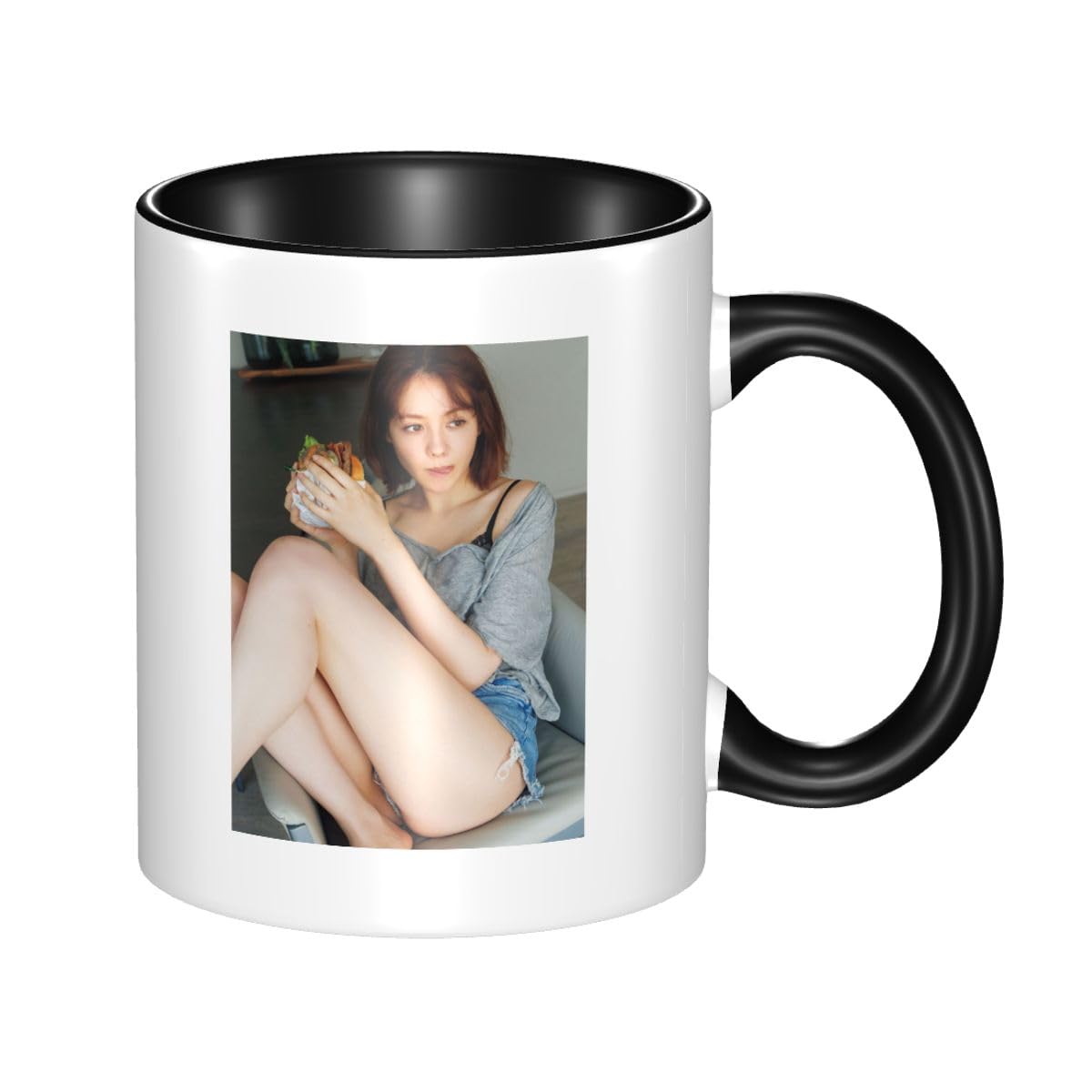 Amazon.co.jp: トリンドル 玲奈 (9) マグカップ 330ml容量 水カップ