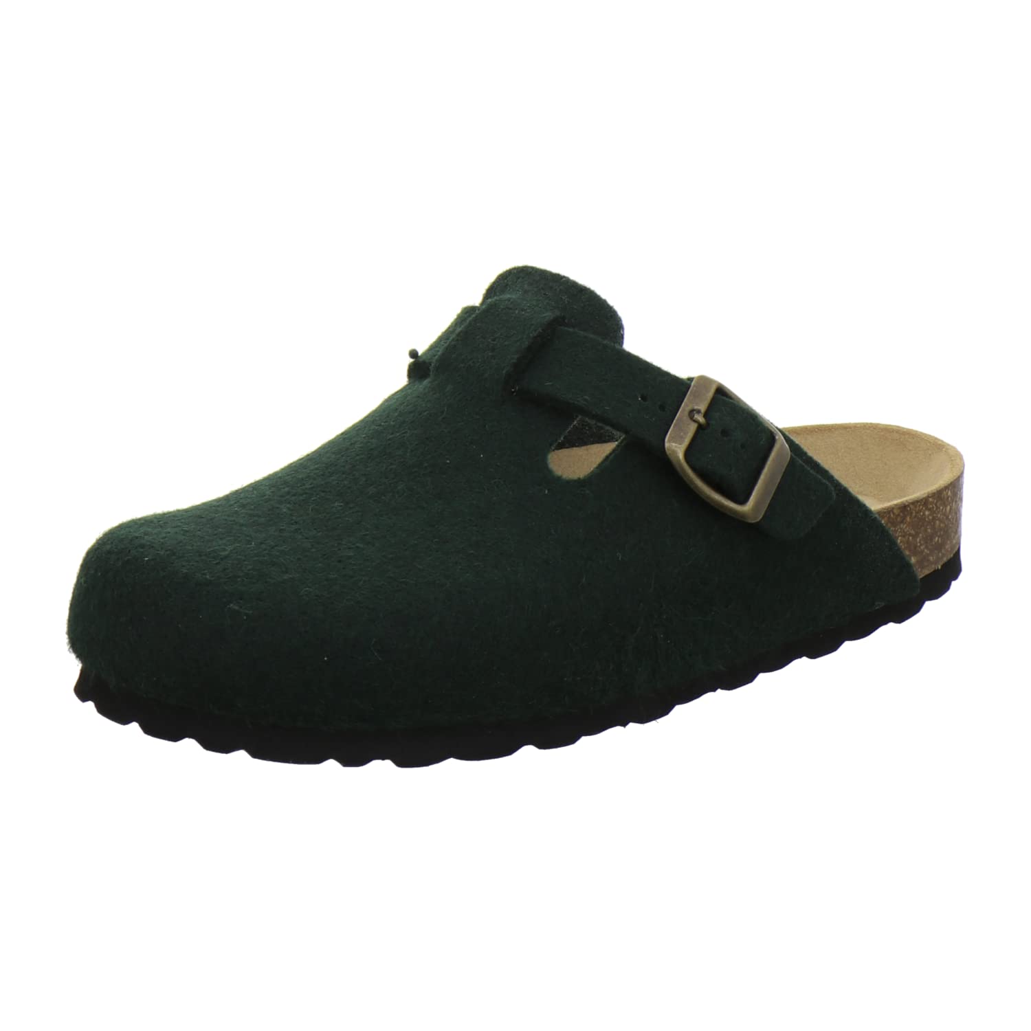 AFS-Schuhe 26900 - Pantofole da donna chiuse in feltro, comode e calde, made in Germany