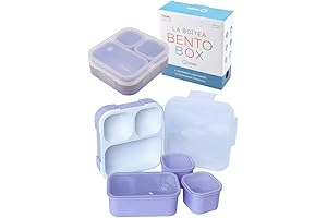 Purple Bento Boxes Container for Daycare Food