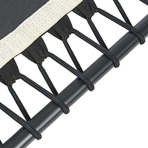 Klarfit Jumpanatic Trampolin Indoor - Fitness Trampolin mit extra großer Sprungfläche von 112 cm Ø, 6-stufig… – Bild 5