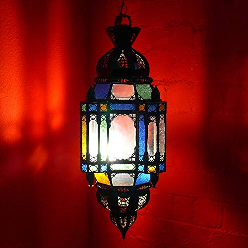 Orientalische Hängelampe aus Glas - 905407-0001