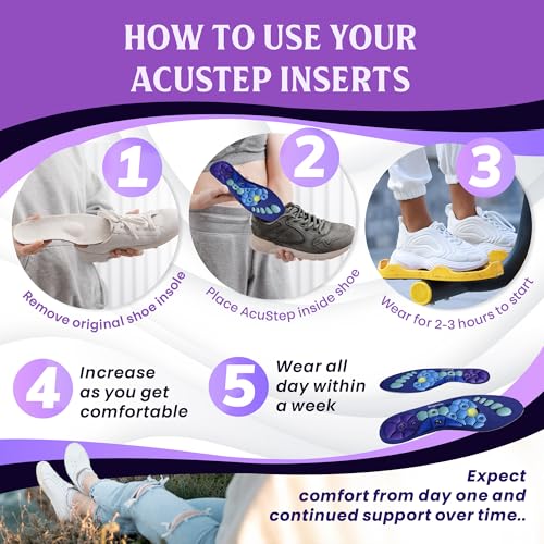 Plantillas ortopédicas AcuStep unisex talla pequeña miniatura 4