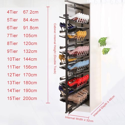 Étagère à chaussures extensible à hauteur réglable pour optimiser les espaces de nuit - 3