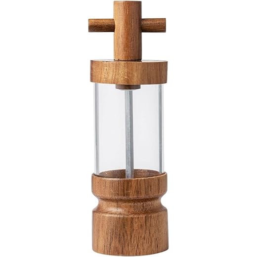 ATORSE Manual Pepper Or Salt Grinder Small For Travel Outdoor Kitchen Cooking Tools