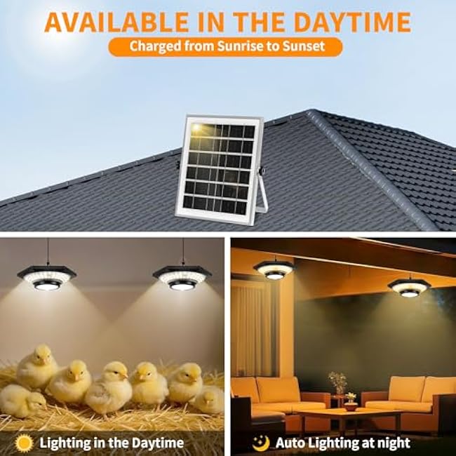 Solar Shed Light Solar Hanging Pendant Lights