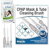 EIGENSCHAFTEN: 8-in-1-CPAP-Röhrenbürste für Jede Röhre (universell oder schlank) und Maskenöffnung, Die Sie Sich Vorstellen Können.