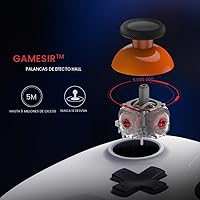 Vista 3 de GameSir Nova Lite - Controlador inalámbrico de 0.08 oz para PC con Windows, iPhone, Android, Switch y Steam Deck, controlador Bluetooth Gamepad