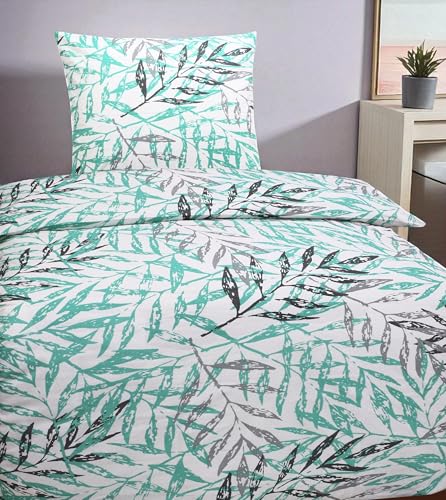 LINKHOFF Bettwäsche-Set 135x200 + 80x80cm 2tlg - Bettwäsche aus 100%...