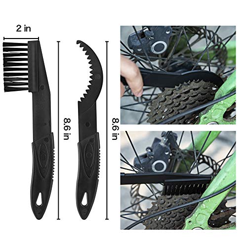 AUTDER Motorcycle Bicycle Cycling Chain Crankset Brush Mountain Bike Maintain Cleaning Tool