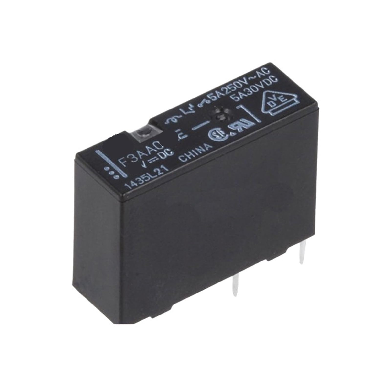 Relais DIP4 24 V F3AA024E à faible consommation pour commutation stable - 2