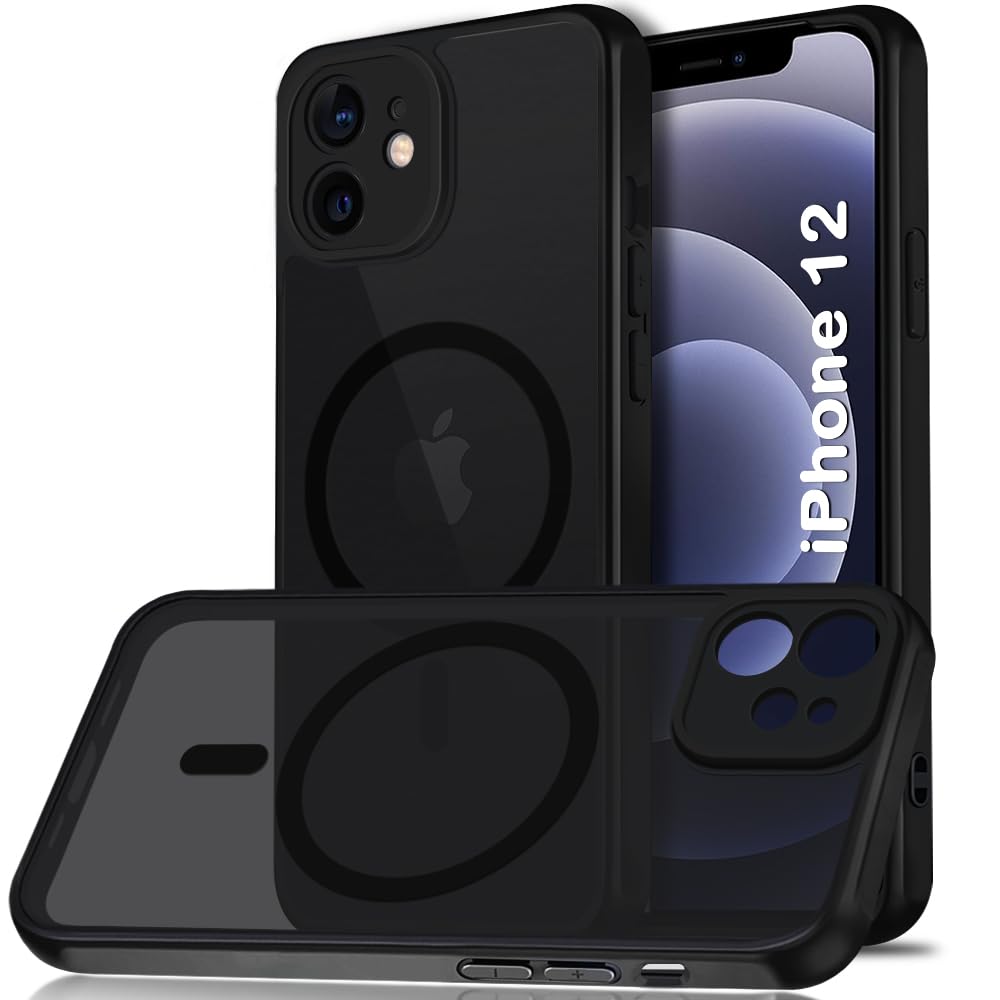 TheGiftKart for iPhone 17 Pro Max Case, Matte Frosted Hard Back Cover Compatible with MagSafe, Hybrid Shockproof iPhone 17 Pro Max Cover with Camera & Screen Protection (PC & TPU, Translucent Black) — Amazon image 13