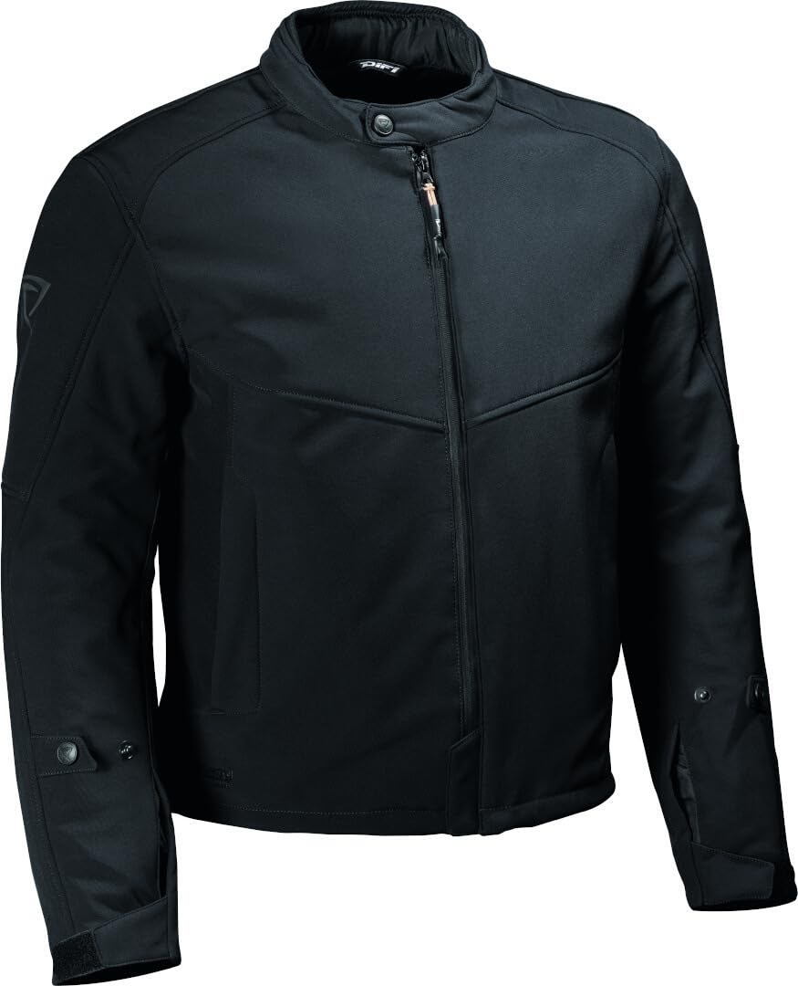 DIFI Brandon Aerotex Urban wodoodporna kurtka tekstylna motocyklowa, czarny, 2XL