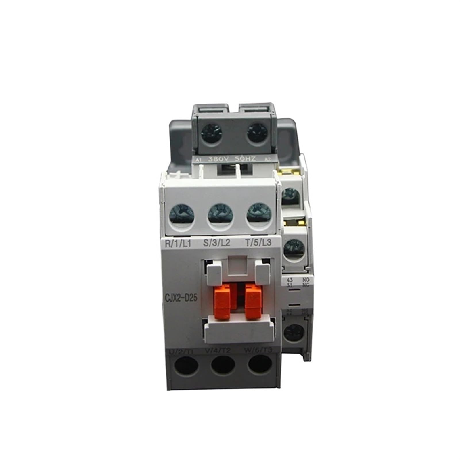 Contacteur magnétique 3P 22A AC110V avec contacts auxiliaires NO NC pour circuits électriques