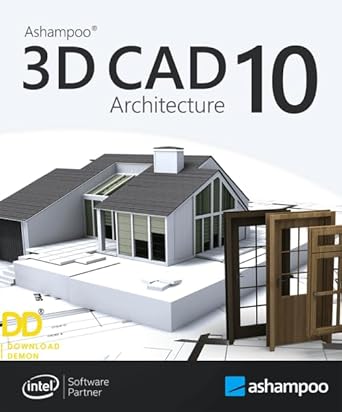 Ashampoo 3D CAD Architecture 10 | Plan your future house at home on your PC | Lifetime License | For Windows