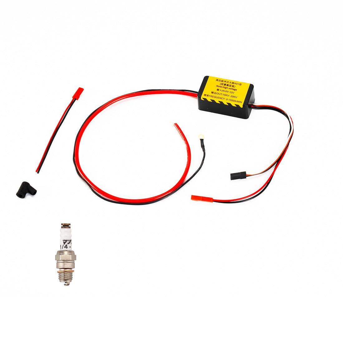 CDI-Zündgerät + Zündkerzen-Set Für RETROL HM-01 Hit-and-Miss-Modellmotor – Zündungs-Starter-Set