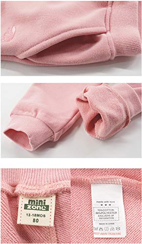 Toddler Baby Boys Girls Sweeatpants Cotton Pure Color Bear Active Jogger Pants with Drawstring 1-6T3