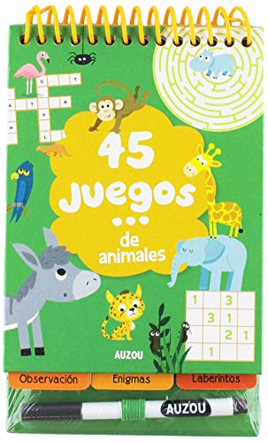 Portada de 45 Juegos de animales