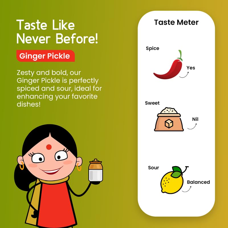 Kansal's Mom Made Ginger Pickle, 500gms – Best Homemade Adrak Ka Punjabi Achaar 2