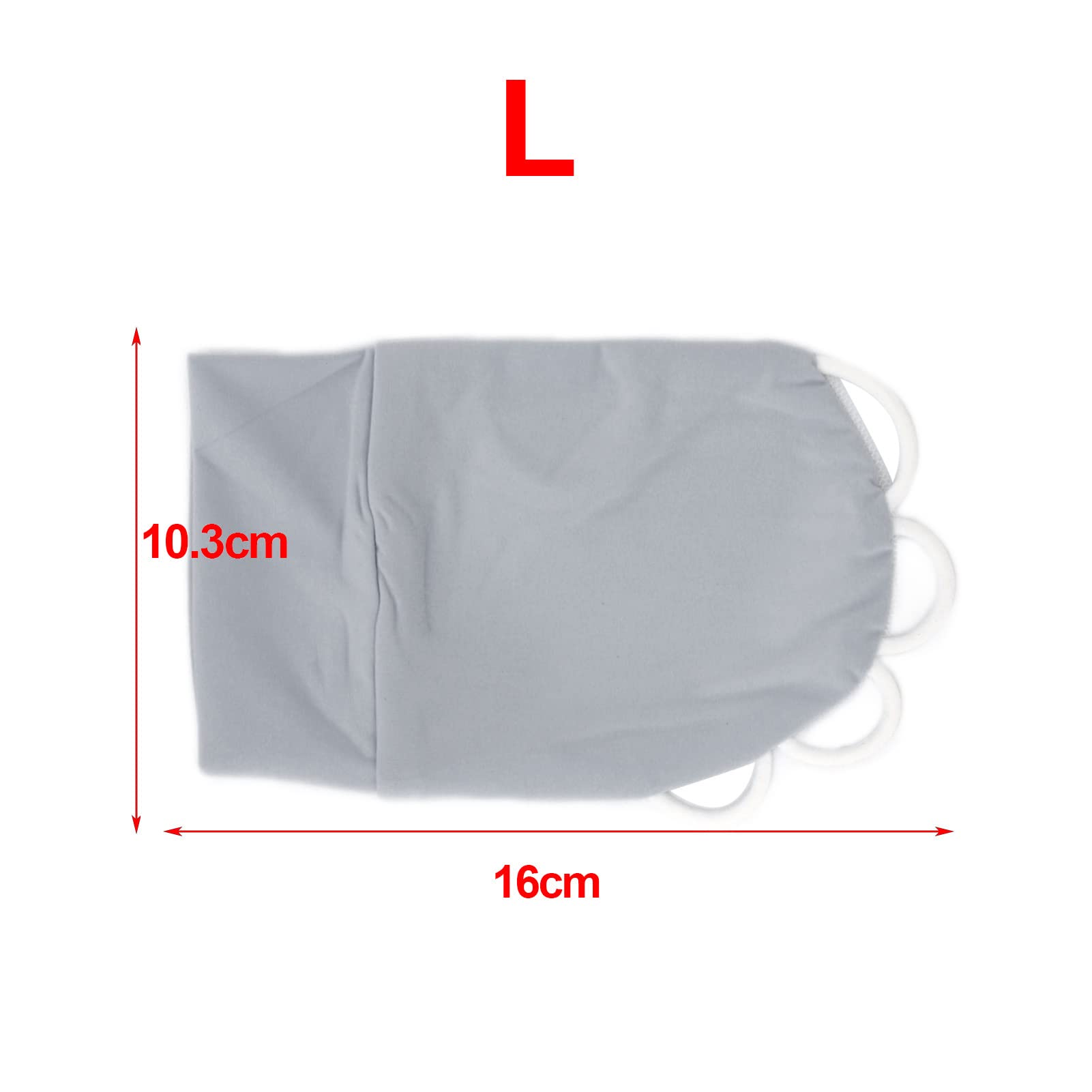 Guantes de Medio Dedo con Protección UV Sunsceen para Exteriores Hombres Mujeres